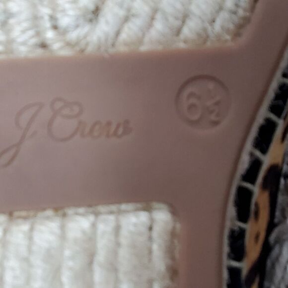 J. Crew Leopard Calf Hair Espridelle Mules - Picture 4 of 5